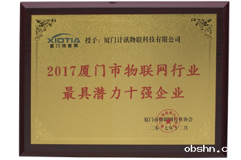 物联网十强企业